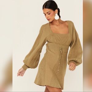 Free People - Women's Emmaline Mini Sweater Dress